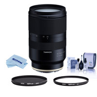 

Tamron 28-75mm f/2.8 Di III RXD Lens for Sony E Mount - Bundle With Hoya NXT Plus 67mm 0-Layer HMC UV Filter, Hoya NXT Plus, 67mm HMC Circular Polarizer Filter, Cleaning Kit, Microfiber Cloth