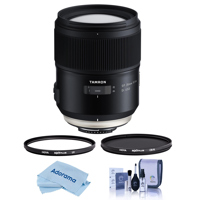 

Tamron SP 35mm f/1.4 Di USD Lens for Canon EF Mount - Bundle With Hoya NXT Plus 72mm 10-Layer HMC UV Filter, HOYA 72mm NXT Circular Polarizer Filter, Cleaning Kit, Microfiber Cloth