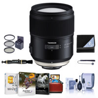 

Tamron SP 35mm f/1.4 Di USD Lens for Nikon F Mount - Bundle With 72mm Filter Kit, Lens Wrap (19x19), Lens Cleaner, Capleash II, Cleaning Kit, Mac Software Package