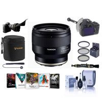 

Tamron 35MM F/2.8 DI III OSD Lens for Sony FE - Bundle With 67mm Filter Kit, Lens Case, Flex Lens Shade, FocusShifter DSLR Follow Focus, Cleaning Kit, Lens Cleaner, Capleash, Software Package