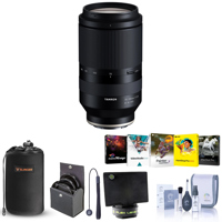 

Tamron 70-180mm f/2.8 Di III VXD Lens for Sony E Bundle with Accessories and PC Software Suite