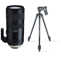 

Tamron SP 70-200mm f/2.8 Di VC USD G2 Lens for Nikon F - With Tripod Kit