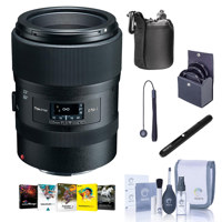 

Tokina atx-i 100mm F/2.8 FF MACRO Lens for Canon EF Mount - Bundle With Soft Lens Case, 55mm Filter Kit, Lens Cleaner, Capleash II, Cleaning Kit, Mac Software Package
