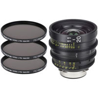 

Tokina Cinema ATX 11-20mm T2.9 Wideangle Zoom Lens with ARRI PL Mount, 3x 86mm PRO IRND 0.6, 0.9, 1.2 Filter Kit