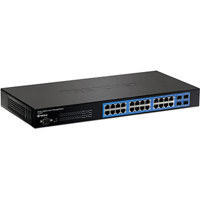 

TRENDnet 24-Port Gigabit Layer 2 Switch with 4 Shared Mini-GBIC Slots