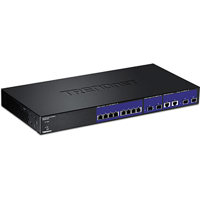 

TRENDnet TEG-40128 12-Port 10G Web Smart Switch with 8x 10GBASE-T Port, 2x 10G SFP+ Slot and 2x Shared 10GBASE-T/10G SFP+ Slot, Version v1.0R