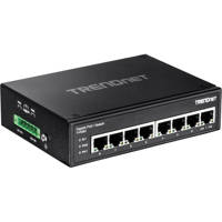 

TRENDnet TI-PG80 8-Port Hardened Industrial Gigabit PoE+ DIN-Rail Switch, Version v1.0R