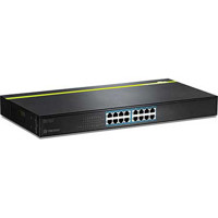 

TRENDnet 16-Port 30w 10/100 Mbps PoE+ Switch