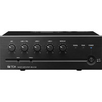 

TOA Electronics BG-2120 CU 120W 5 Channel Mixer Amplifier, 50Hz-20kHz Frequency Response, Euroblock Connections, 2 Channel Broadcast Capability, RCA Pin Jacks