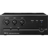 

TOA Electronics BG-220 20W 3 Channel Amplifier & Mixer, 50Hz-20kHz Frequency Response, 2x Line Inputs with RCA Inputs, Recessed Bass & Treble Control