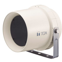 

TOA Electronics 6W Wide-Range Paging Weatherproof Speaker, UL1480 UL Code, 130Hz - 13kHz Frequency Response, 96dB Sensitivity, 10 kOhms Rated Impedance, Single