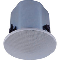 

TOA Electronics 30W Coaxial 5" Cone-type Ceiling Speaker, 70Hz-20KHz Frequency Response, 10kOhms Rated Impedance, 90dB Sensitivity, Single, Black