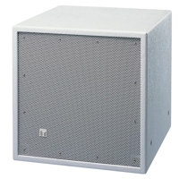

TOA Electronics 12" Subwoofer, 600W Program Power, 40-1200Hz Frequency Response, 8 Ohms Impedance, 96dB 1/2 Free Sound Field Sensitivity, White