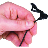 

TOA Electronics Lavalier Microphone with Clip for Trantec S5 Series Transmitter, 60Hz-16kHz, Black