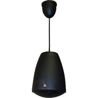 

TOA Electronics 30W Pendant Style Public Address Speaker, 2 kOhms at 2W Rated impedance, 70 - 20,000 Hz Frequency Response, 91dB Sensitivity, Single, Black