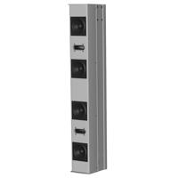 

TOA Electronics SR-ML1 Mechanically Steerable Line Array Low Frequency Expand Speaker System, 60-700Hz, Single, Black