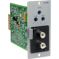 

TOA Electronics 900 Series Unbalanced Line Input AUX Module with High/Low Cut Filters and Dual RCA Pin Jacks, 20Hz-20kHz Frequency Response