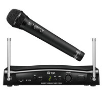 

TOA Electronics WS5265 Wireless Hand-held Microphone System, Includes WM-5265 UHF Hand-held Dynamic Mic Transmitter, WT-5810 Diversity Tuner, F01 636-666MHz Frequency
