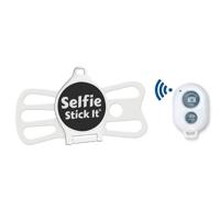 

Quik Pod Smartphone Selfie Stick-It with Remote Control, White Body/White Silicone