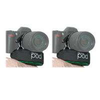 

The POD 2 Pack Green Camera Platform for DSLRs with Zoom Lenses