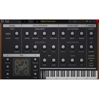 

Tracktion RetroMod FAT Contemporary Moog Synthesizer Emulation Software, Electronic Download