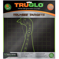 

TruGlo Tru-See 12x12" Turkey Target, 6 Pack