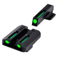 

TruGlo Brite-Site Series TG131AT1 TFO Day/Night Front Green/Rear Green Sight Set for Kahr Arms K, MK, P, PM, T and TP Models with New Dovetail