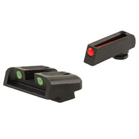 

TruGlo Site Fiber Optic Low Sight Set for Glock 17 / 17L, 19, 22, 23, 24, 26, 27, 33, 34, 35, 38 and 39 Guns, Red Front/Green Rear.