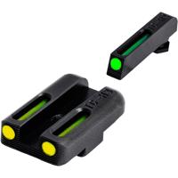 

TruGlo Brite-Site Series TG131GT1B TFO Day/Night Front Green/Rear Yellow Sight Set for Glock 42 & 43