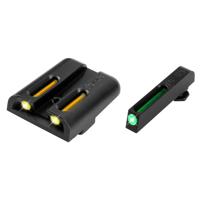 

TruGlo Brite-Site Tritium Fiber Optic Sight Set for Glock, Low, Green Front/Yellow Rear