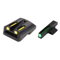 

TruGlo TFO Day/Night Sight Set, Includes Novak LoMount Cut .270 Green Front, .500 Yellow Rear for 1911 3" Officers & 4.25" Commander in 9mm & .40 S&W