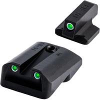 

TruGlo Novak LoMount .270 Green Front/.450 Green Rear Tritium Night Sight Set for 1911 5" Government 9mm & .40 S&W
