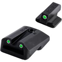 

TruGlo Novak LoMount .260 Green Front/.500 Green Rear Tritium Night Sight Set for 1911 3" Officers and 4.25" Commander .45 ACP