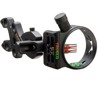 

TruGlo Storm 5 Pin Bow Sight with Light, .029" Pin Diameter, Black