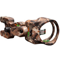 

TruGlo Carbon XS Archery Sight, 4 Pin (4x.019) with Light, Lost Camo