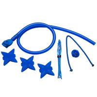 

TruGlo Bow Accessory Kit, Includes Slotted Kisser Button, 3xString Silencers, 36" BCY String Serving, D-loop Material, Centra Peep Xtreme, Blue