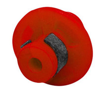 

TruGlo Kisser Button, Absorbs String Vibration, Red