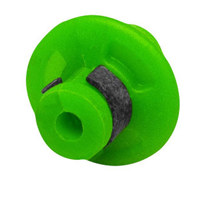 

TruGlo Carbon Kisser Button with Bohning Blazer F Nock, Green