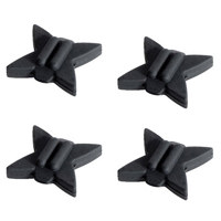 

TruGlo Tru-Block Bow String Silencers, 4 Pack, Black