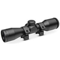 

TruGlo 4x32 Cross Tec Compact Crossbow Scope, Matte Black with Dot Reticle and Mounting Rings