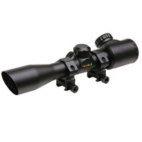 

TruGlo 4x32 Crossbow Riflescope, Matte Black Finish with Rings, 1" Tube, Illuminated Reticle