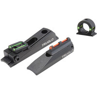 

TruGlo Muzzle Bright Xtreme Universal Muzzleloader Sight Set, with Red Front Ramp, Green Rear Notch & Bonus Green Ghost