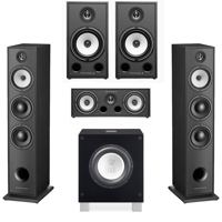 

Triangle Borea 5.1.1 Surround Sound Speaker Package in Black Ash with Rel Acoustics T/7i Subwoofer