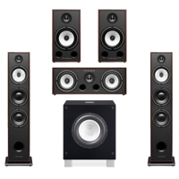 

Triangle Borea 5.1.1 Surround Sound Speaker Package in Walnut with Rel Acoustics T/7i Subwoofer