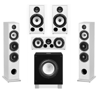 

Triangle Borea 5.1.1 Surround Sound Speaker Package in White with Rel Acoustics T/7i Subwoofer