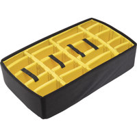 

TrekPak 1675 Padded Divider Set for Pelican 1670 Protector Case, 20-Pieces, Black/Yellow