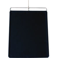 

TRP Worldwide 18x24" Solid Black Flag