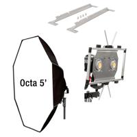

TRP Worldwide Octa 5' SNAPBAG for RABBIT-EARS - Bundle With TRP Worldwide RABBIT-EARS Rectangular 2x1 LED Panels, TRP Worldwide RABBIT-EARS Adapter for Aputure Nova P300c