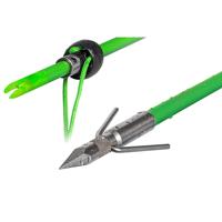 

TruGlo SPEED.SHOT Fiberglass Bowfishing Arrow with Slide Safety System, Standard Point