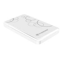 

Transcend 1TB StoreJet 25A3 USB 3.1 Portable External Hard Drive, White